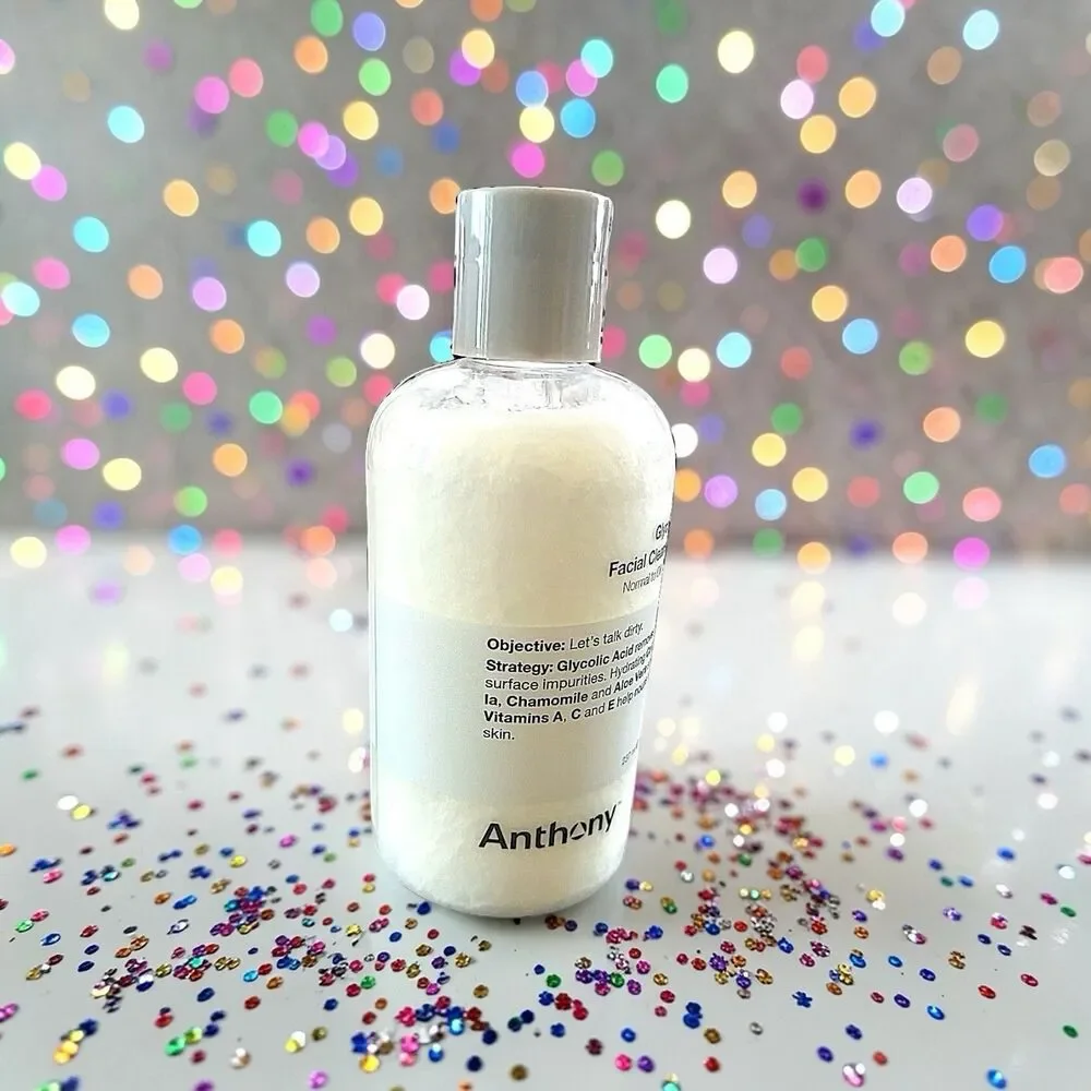 ANTHONY Glycolic Facial Cleanser 8 fl oz Brand New Without Box & Sealed